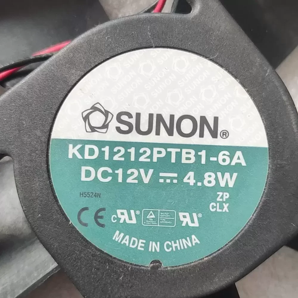 KD1212PTB1-6A SUNON 12VDC 120mm 4.8W Axial Fan KD1212PTB1-6A SUNON 12VDC 120mm 4.8W Axial Fan