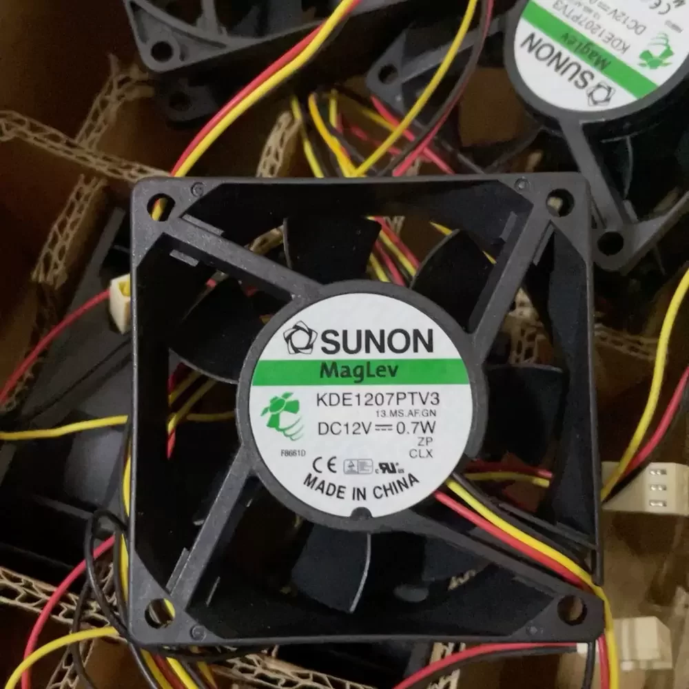 KDE1207PTV3.13.MS.AF.GN SUNON 12VDC 70x70x25mm Axial Fan