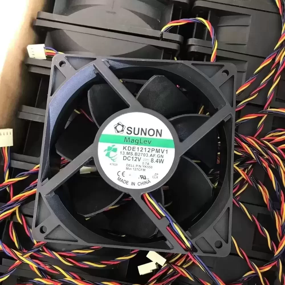 KDE1212PMV1.13.MS.B2703.AF.GN SUNON 12VDC 120x120x38mm Axial Fan