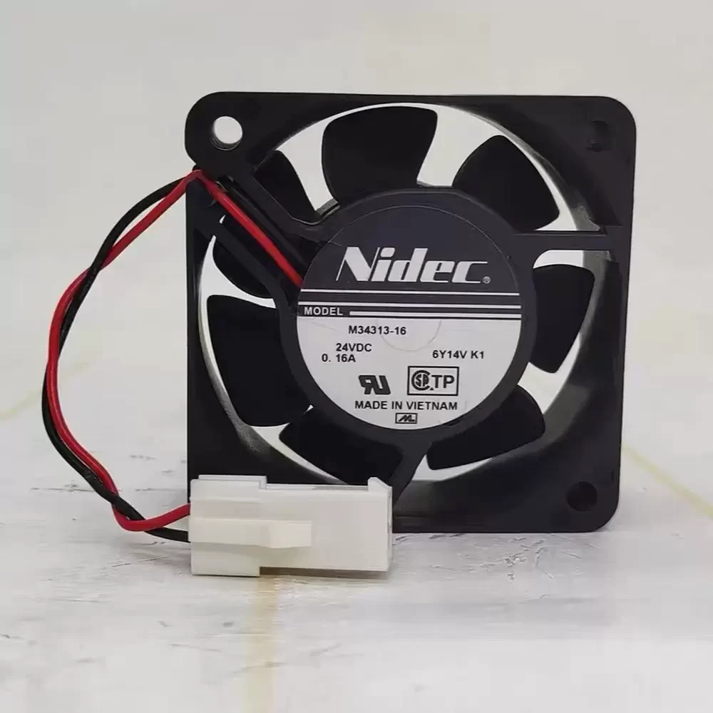 M34313-16 Nidec 24VDC 0.16A 60x60x25mm Axial Fan