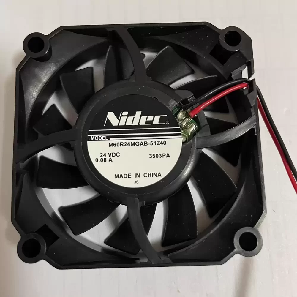 M60R24MGAB-51Z40 Nidec 24VDC 0.08A 60x60x15mm Axial Fan