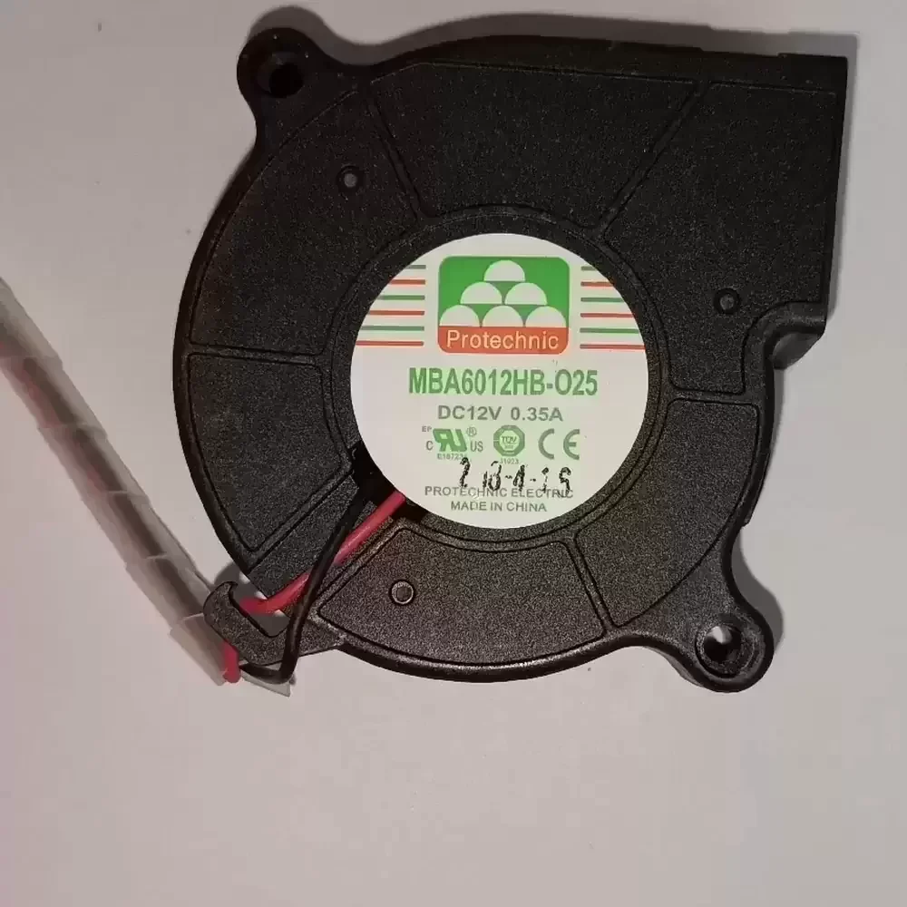 MBA6012HB-O25 Protechnic 12VDC 60x60x25mm 0.35A Blower Fan