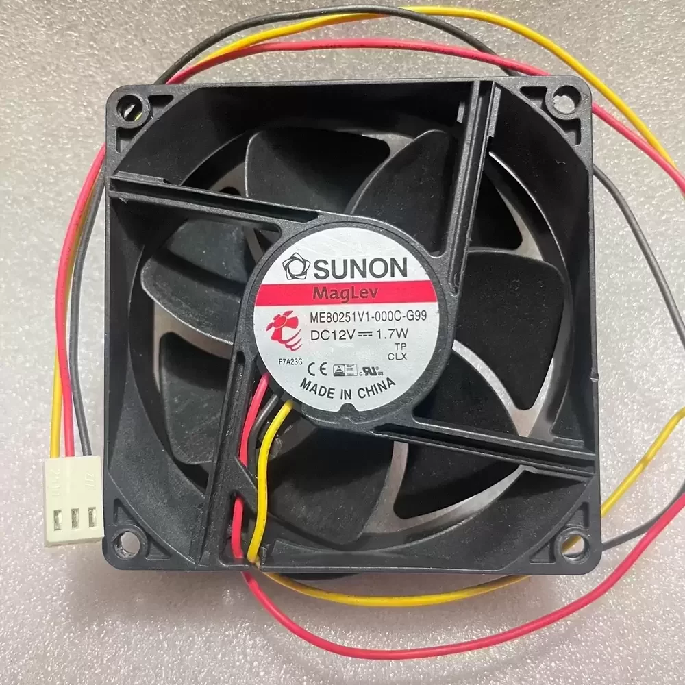 ME80251V1-000C-G99 SUNON 12VDC 80x80x25mm MagLev Axial Fan