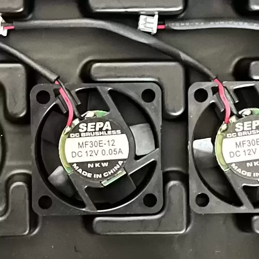 MF30E-12 SEPA 12VDC 30x30x6mm Silent DC Cooling Fan