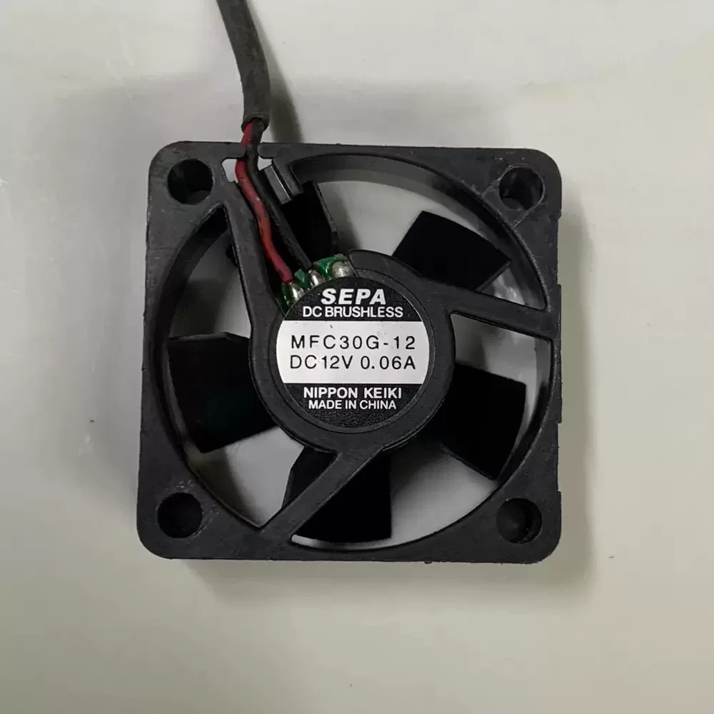 MFC30G-12 SEPA 12VDC 30x30x10mm Industrial Axial Fan