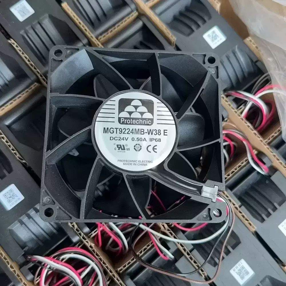 MGT9224MB-W38E Protechnic 24VDC 92x92x25mm IP68 Axial Fan