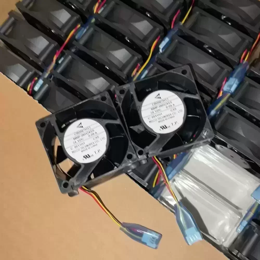 MMF-06H24SS-CX5 MELCO Technorex 24VDC 60mm 3-Wire Fan MMF-06H24SS-CX5 MELCO Technorex 24VDC 60mm 3-Wire Fan