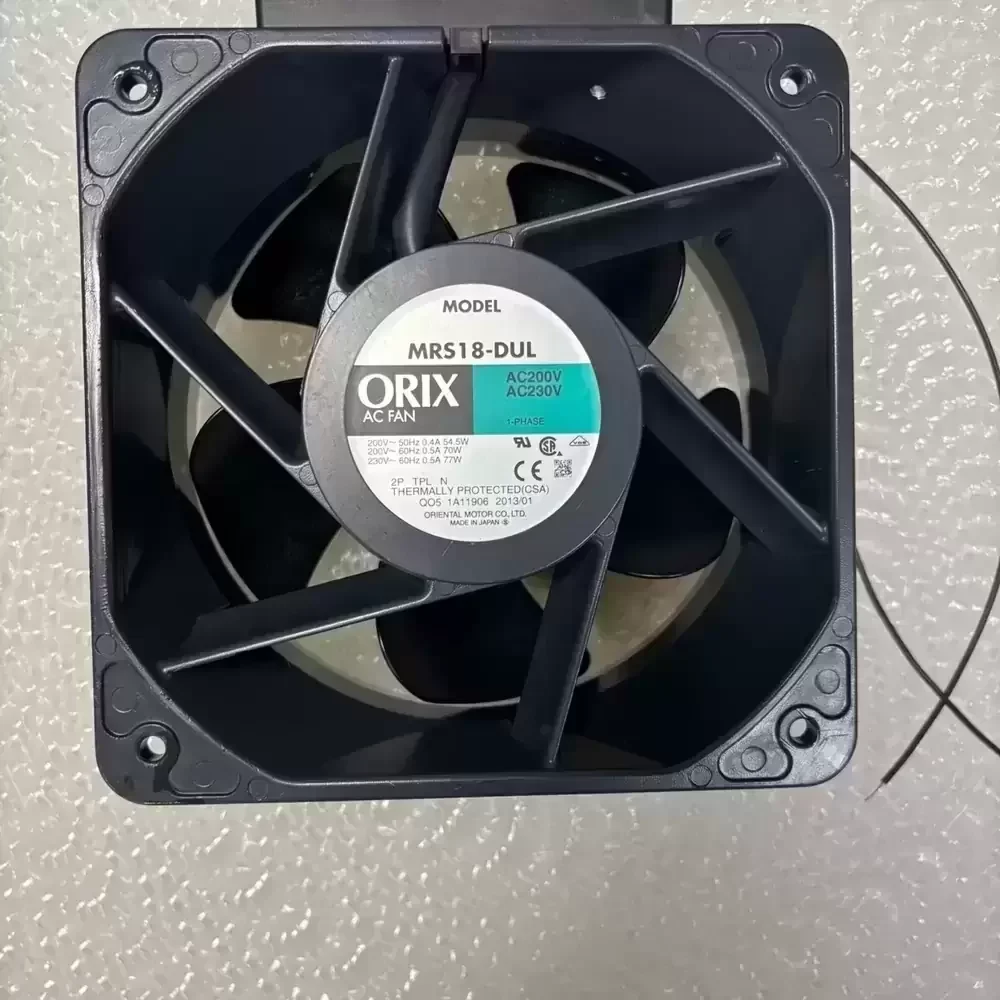 MRS18-DUL ORIX 200-230VAC 180mm Large Airflow AC Fan