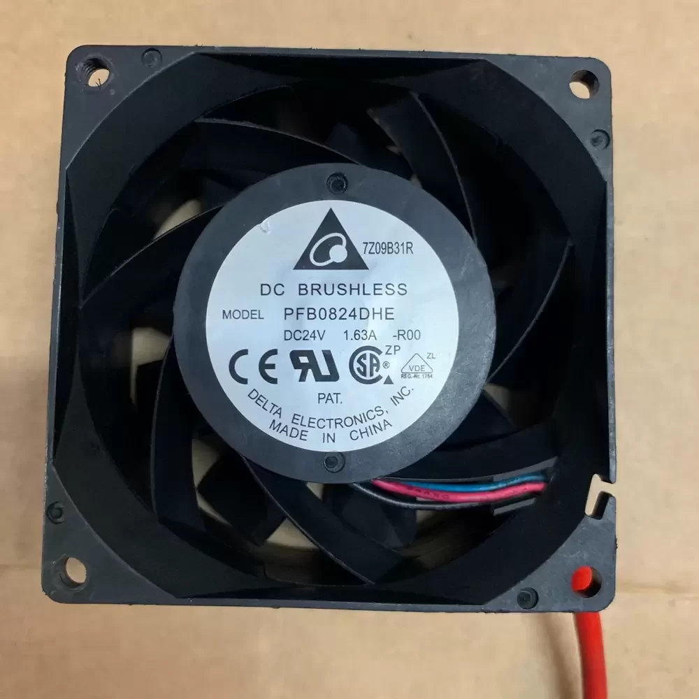 PFB0824DHE-R00 Delta 24VDC 1.63A 80x80x38mm Axial Fan
