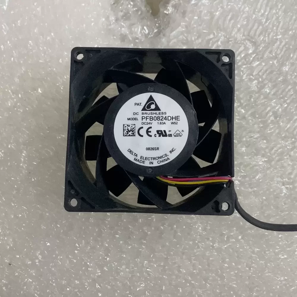 PFB0824DHE-W52 Delta 24VDC 1.63A 80x80x38mm Axial Fan