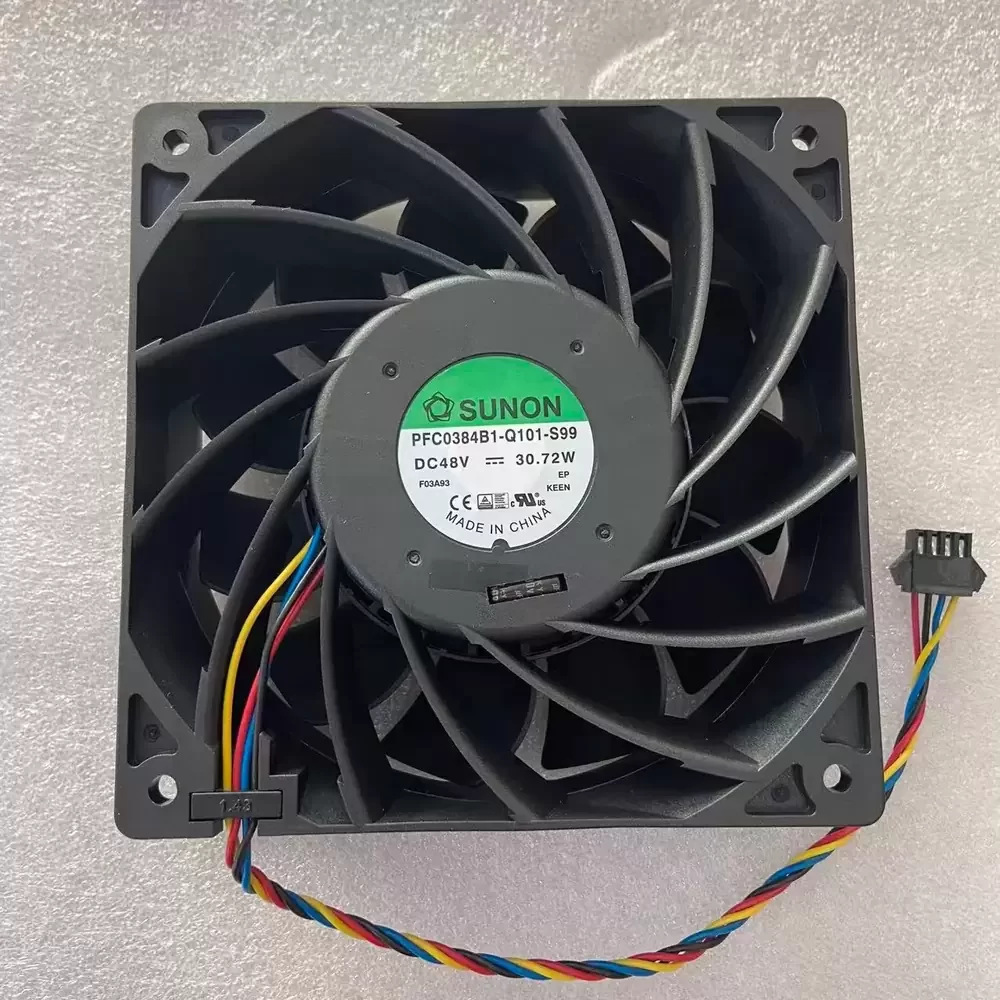 PFC0384B1-Q101-S99 SUNON 48VDC 30.72W 120x120x38mm Axial Fan