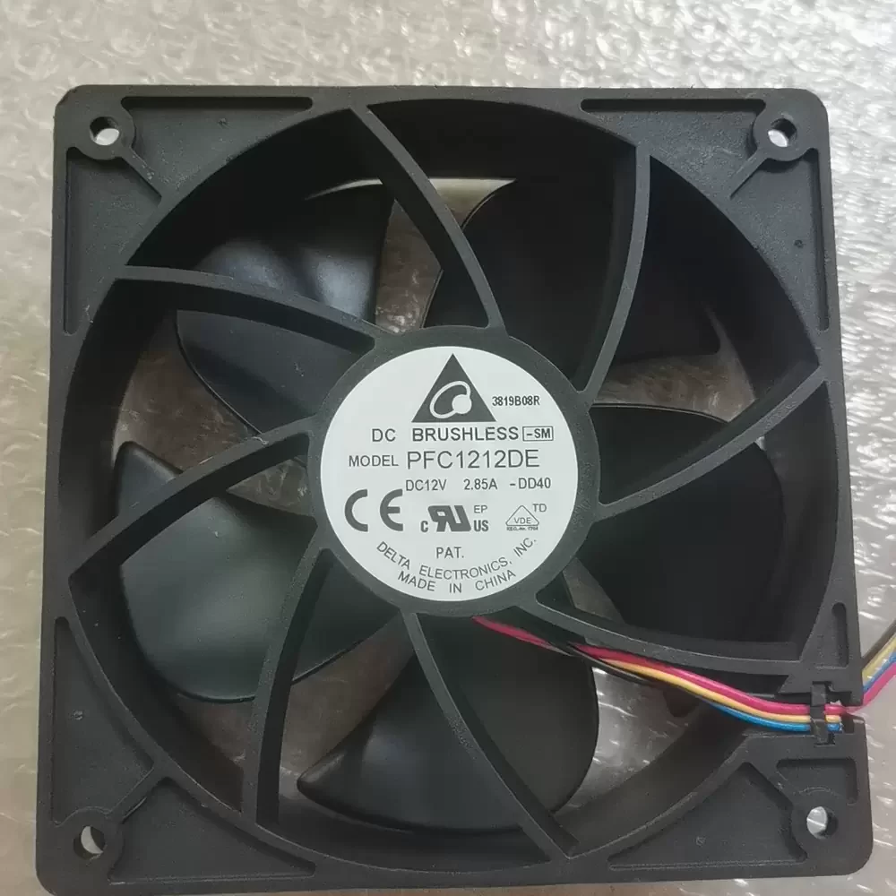 PFC1212DE-DD40 Delta 12VDC 2.85A 120x120x38mm Axial Fan