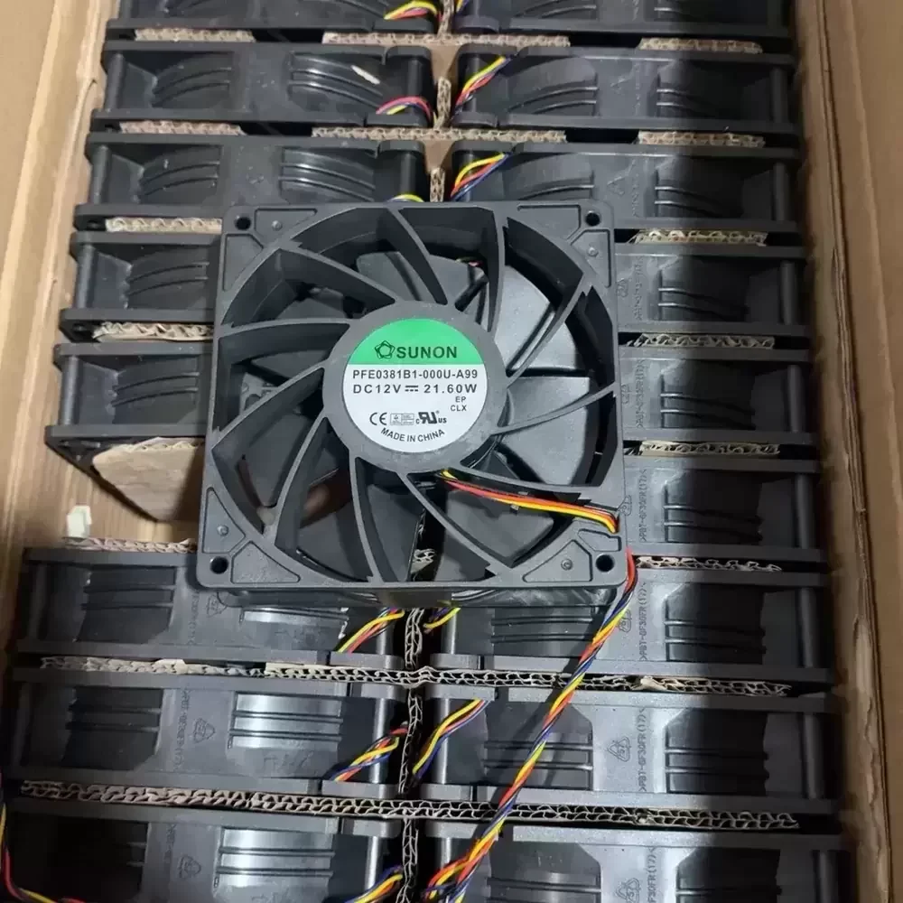 PFE0381B1-000U-A99 SUNON 12VDC 140x140x38mm 4-Wire DC Fan
