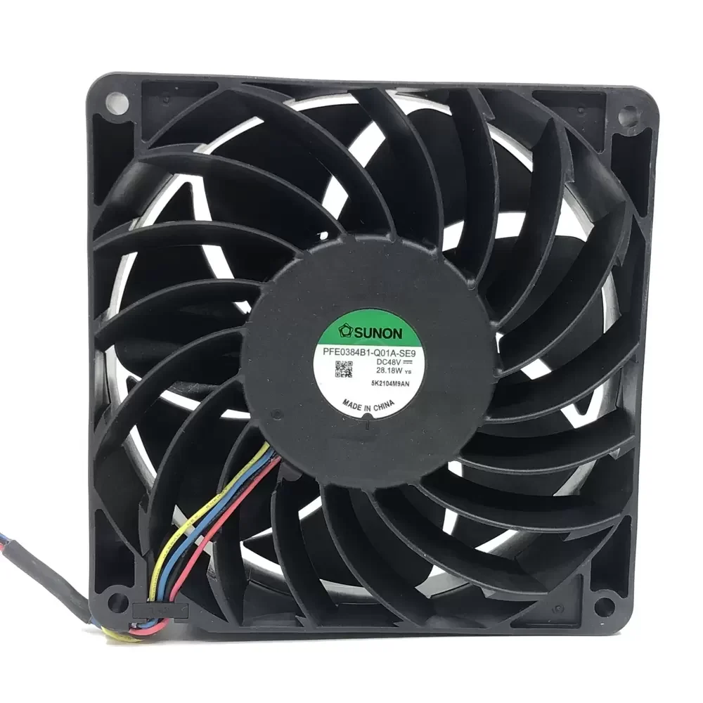 PFE0384B1-Q01A-SE9 SUNON 48VDC 140x140x38mm PWM DC Fan