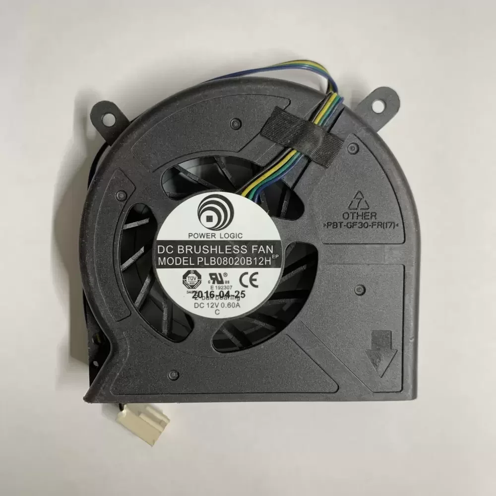 PLB08020B12H Power Logic 12VDC 80mm 4-Wire Blower Fan