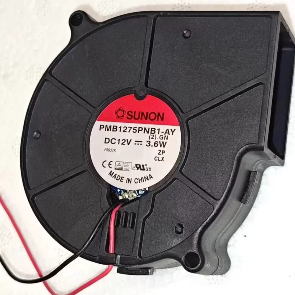 PMB1275PNB1-AY.(2).GN SUNON 12VDC 75x75x30mm 3.6W Blower