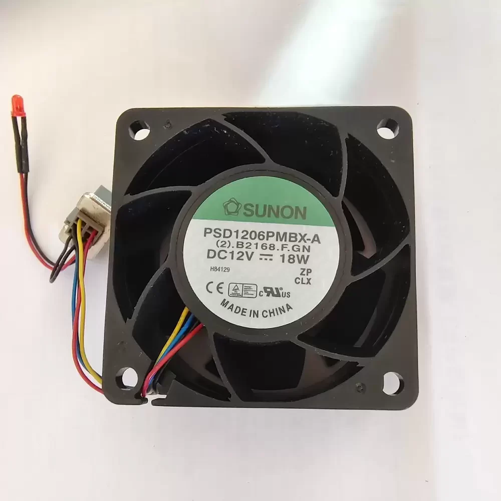 PSD1206PMBX-A.(2).B2168.F.GN Sunon 12VDC 60x60x38mm 18W Axial Fan