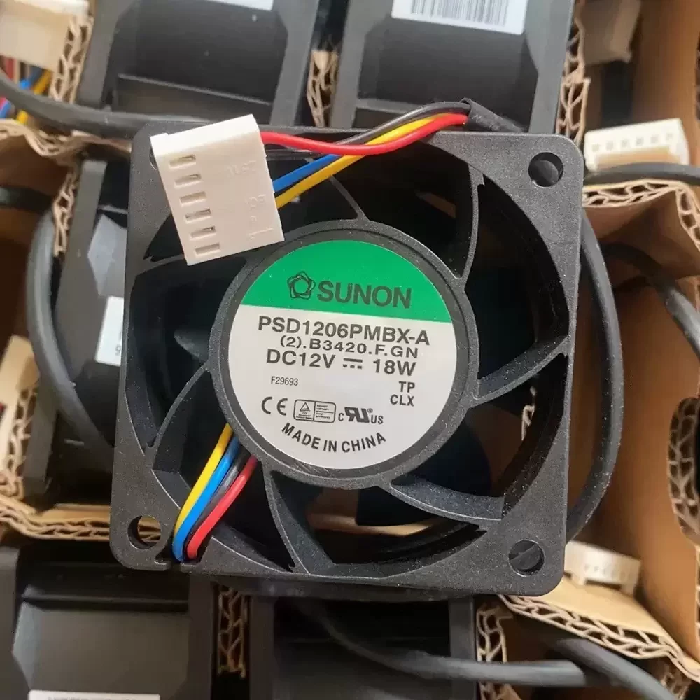 PSD1206PMBX-A.(2).B3420.F.GN Sunon 12VDC 60x60x38mm DC Fan