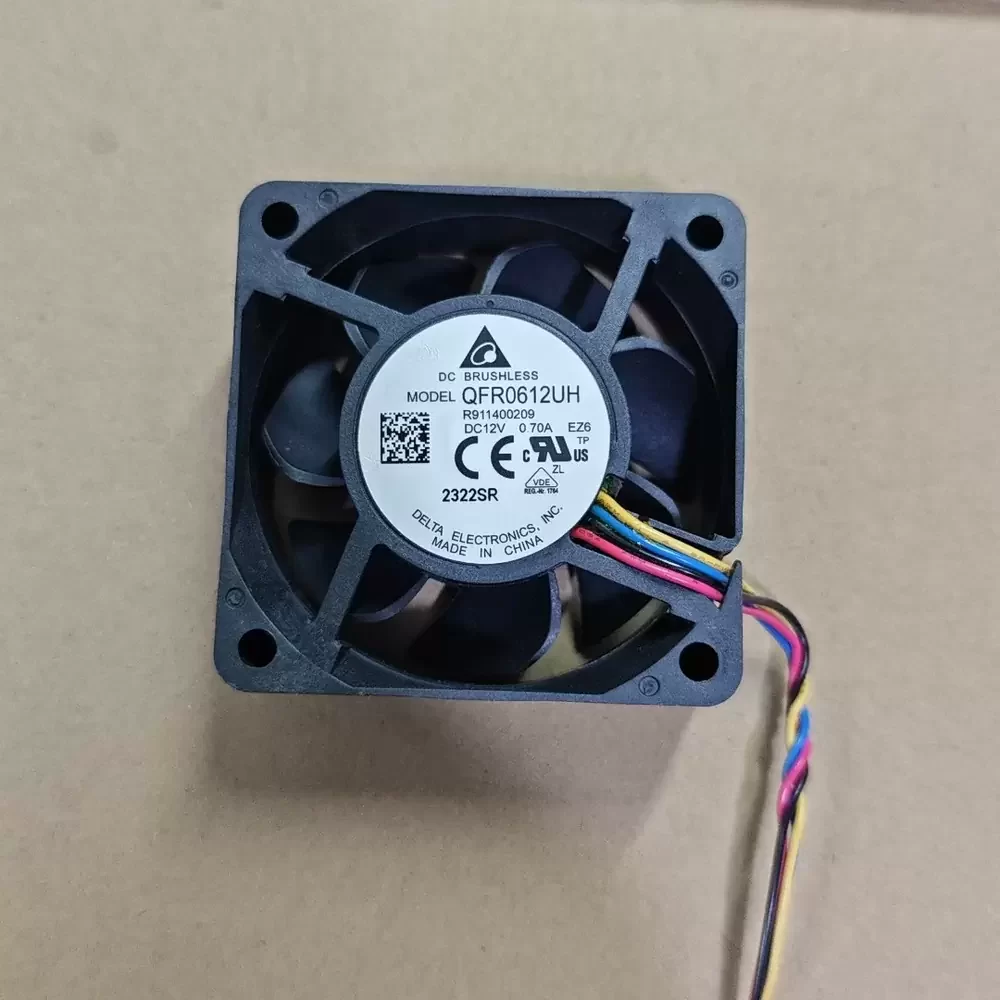 QFR0612UH-EZ6 Delta 12VDC 0.70A 60x60x254mm Axial Fan