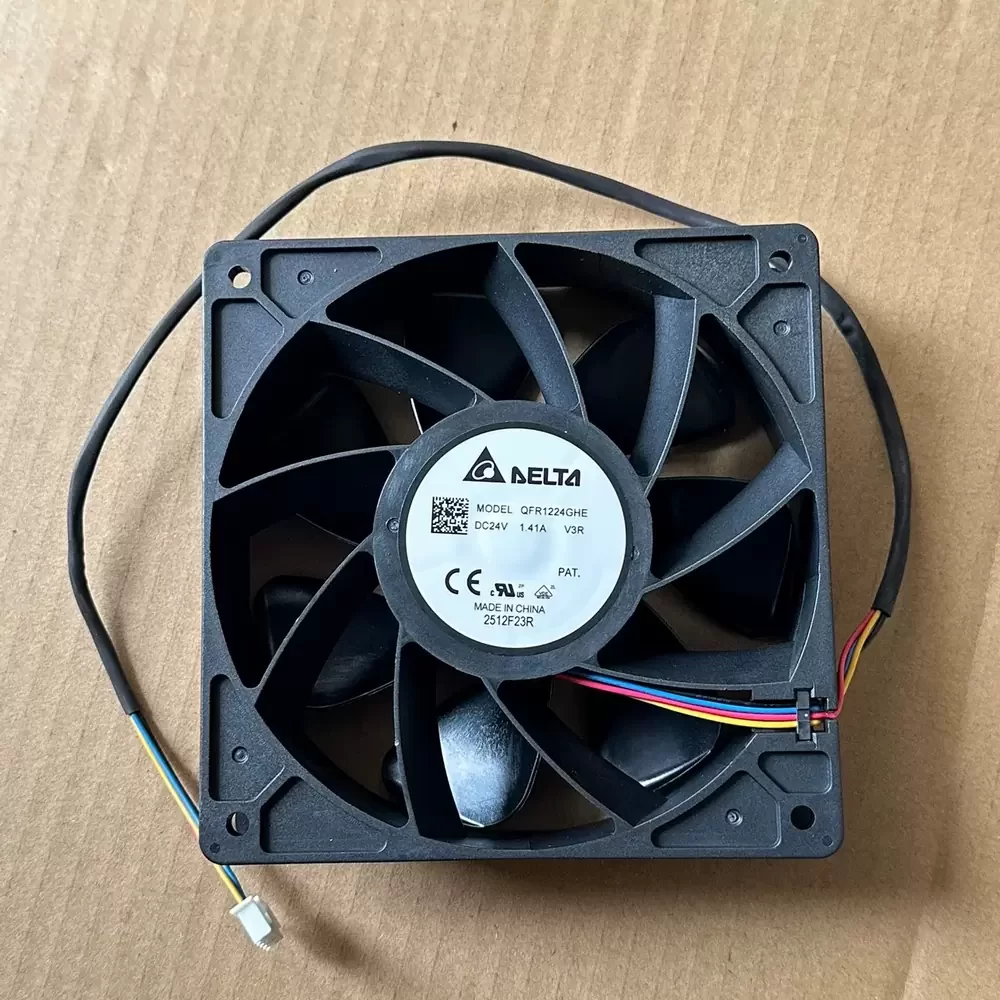 QFR1224GHE-V3R Delta 24VDC 120x120x38mm PWM Axial Fan