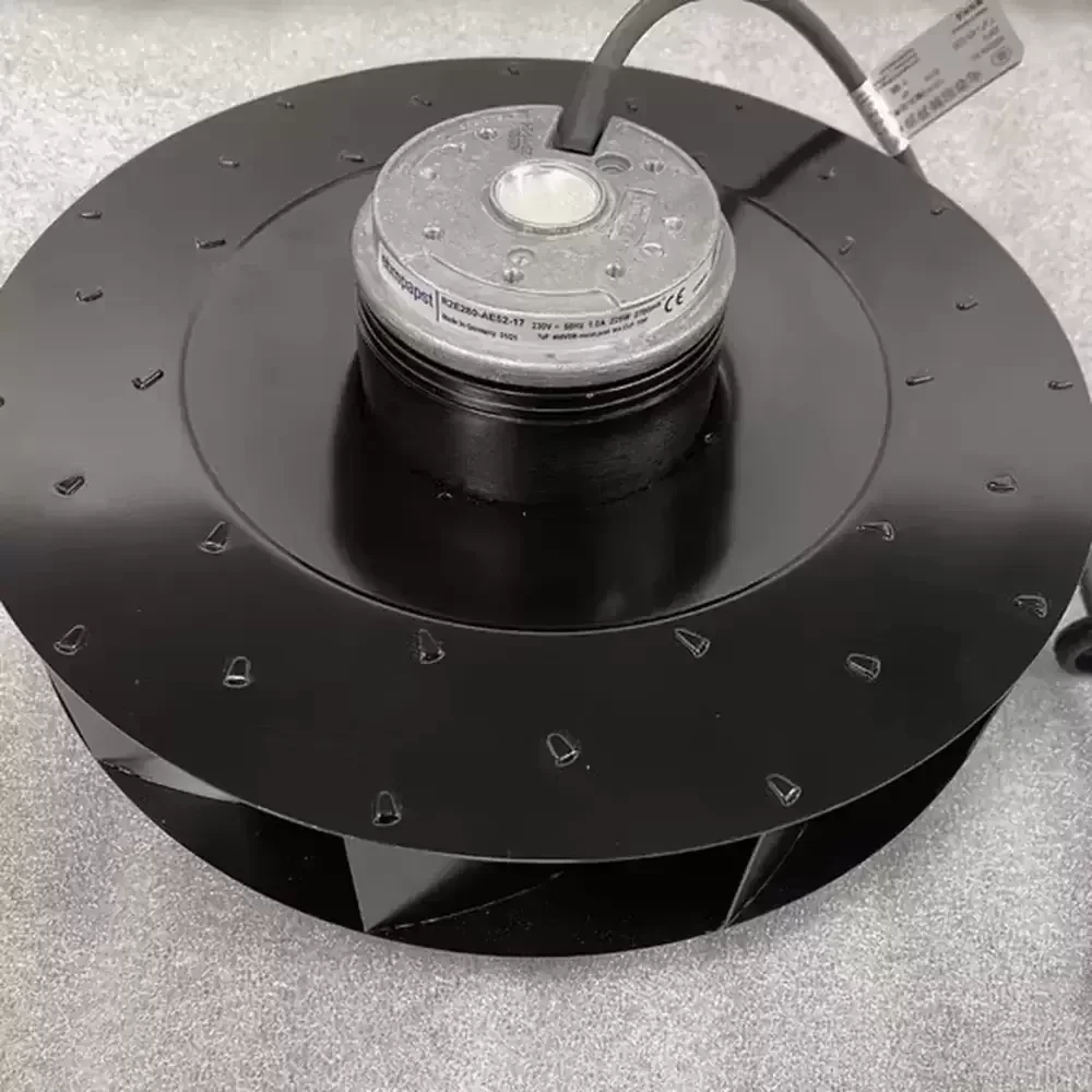 R2E280-AE52-17 ebmpapst 230VAC 280mm Centrifugal Fan R2E280-AE52-17 ebmpapst 230VAC 280mm Centrifugal Fan