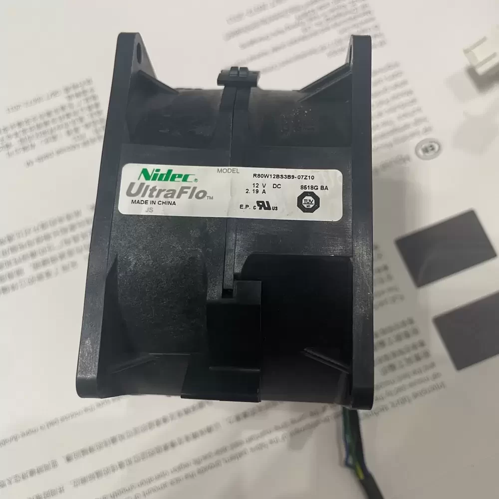 R80W12BS3B9-07Z10 Nidec 12VDC 2.19A Dual Motor Axial Fan