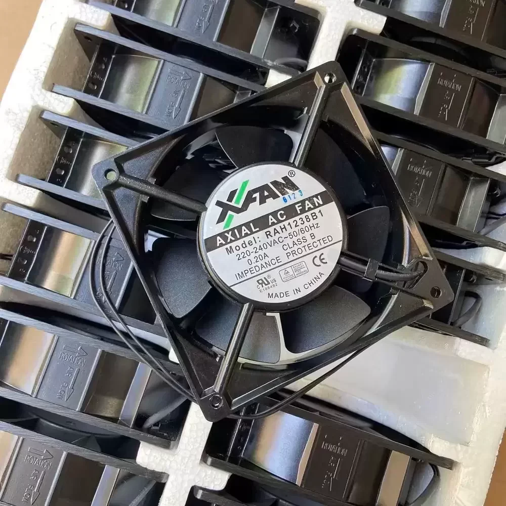 RAH1238B1 Xinruilian 220-240VAC 120x120x38mm Axial Fan