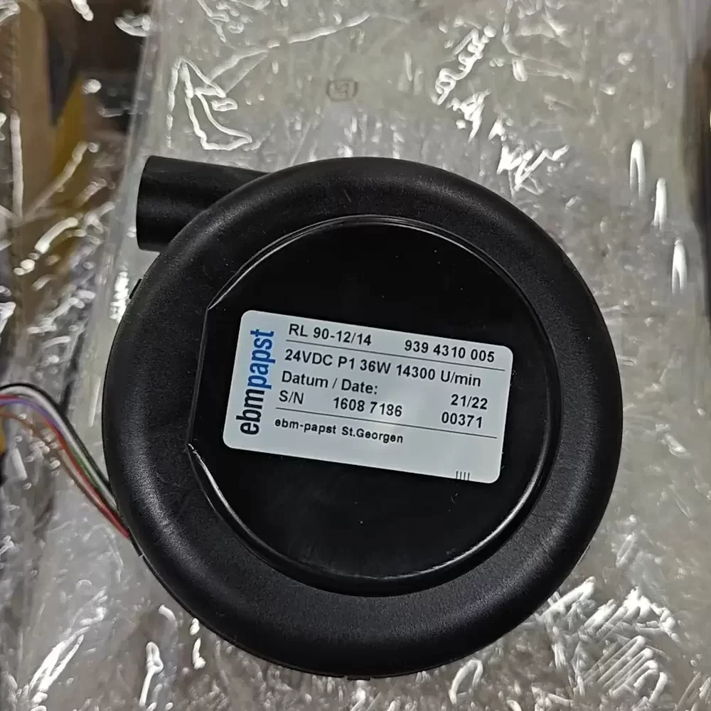 RL90-12/14 ebmpapst 24VDC 121x121x37mm 36W Centrifugal Blower