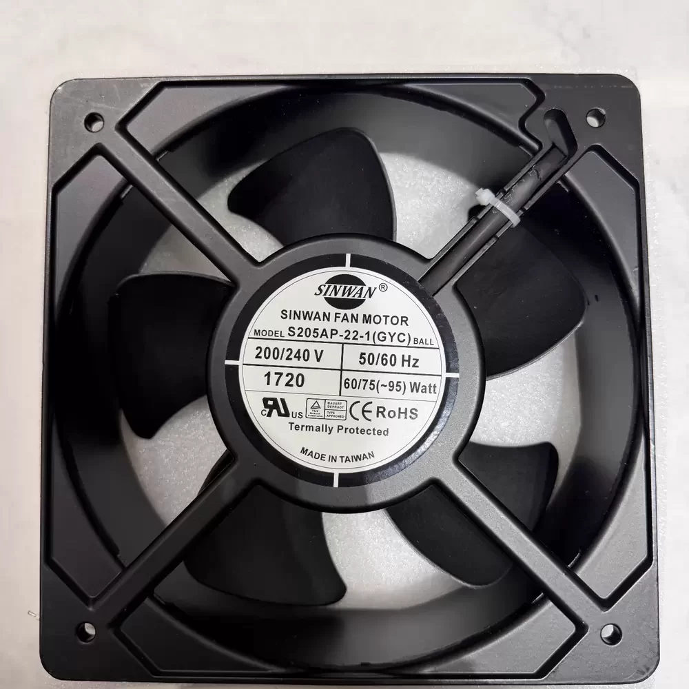 S205AP-22-1(GYC) Sinwan 200/240VAC 205x205x72mm Axial Fan