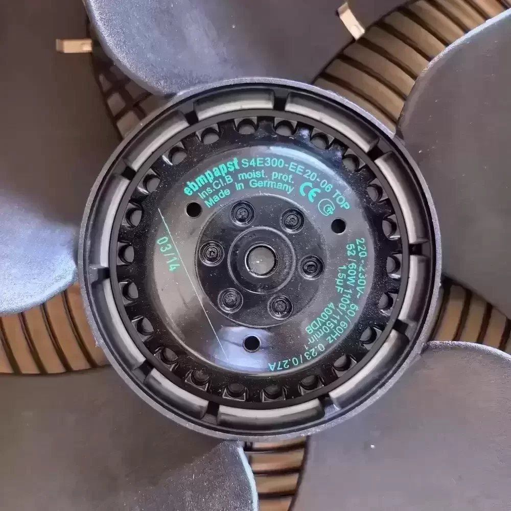 S4E300-EE20-06 ebmpapst 230VAC 300mm Axial Fan S4E300-EE20-06 ebmpapst 230VAC 300mm Axial Fan