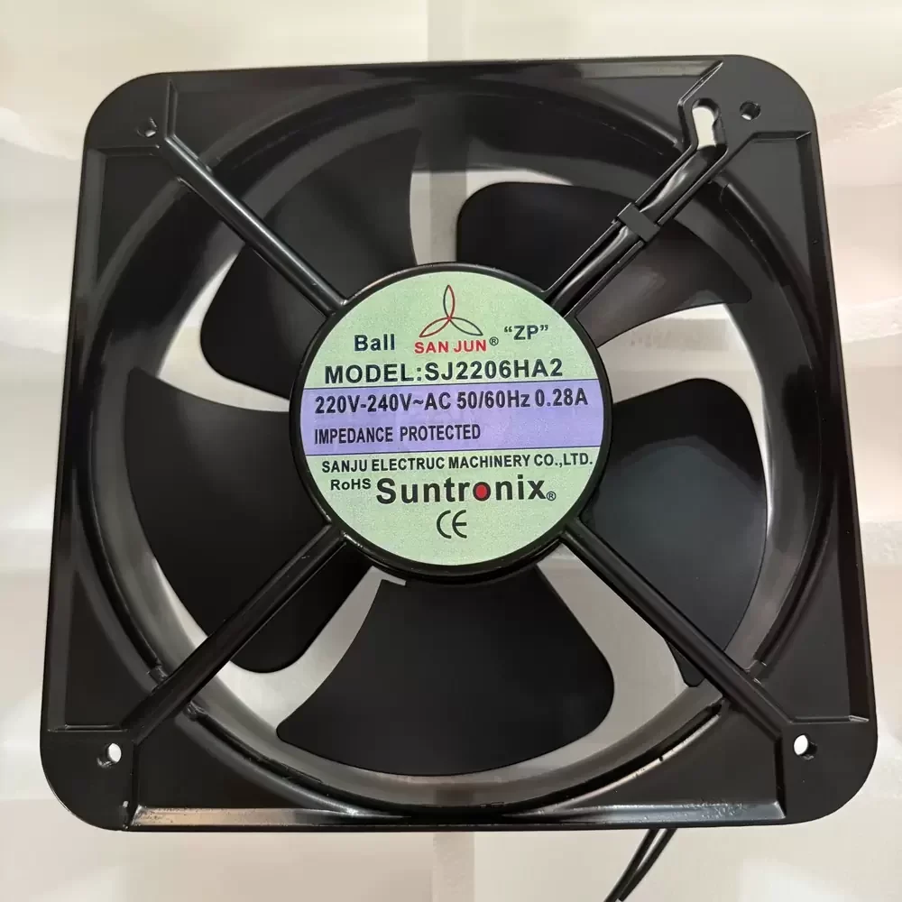 SJ2206HA2 SANJUN 220VAC 222x222x60mm High Airflow Axial Fan