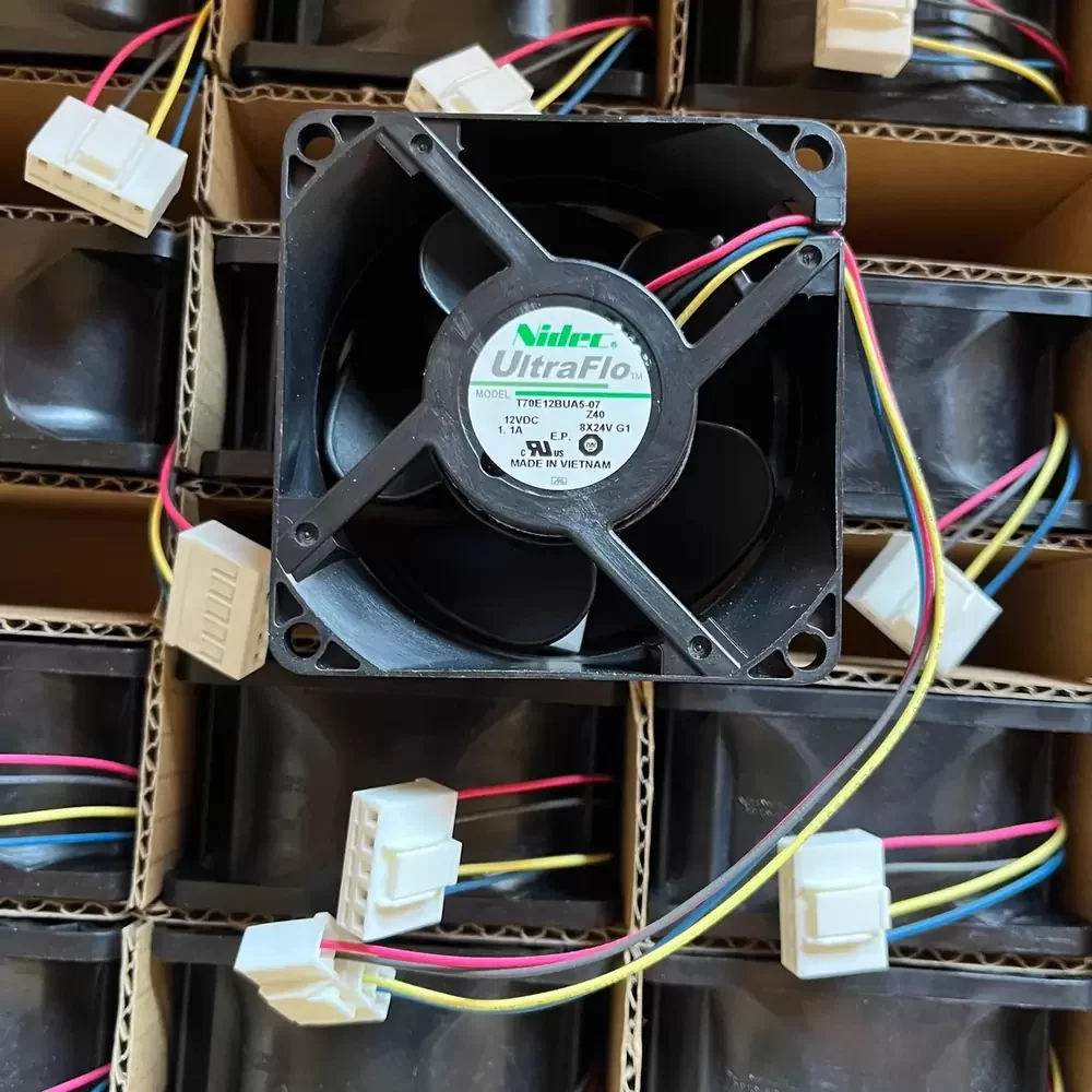 T70E12BUA5-07Z40 Nidec 12VDC 70x70x38mm Axial Fan