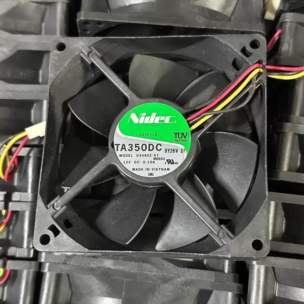 TA350DC D34902-57 Nidec 12VDC 92x92x25mm 3-Wire Axial Fan