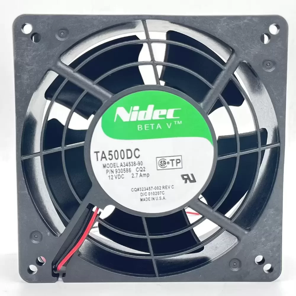 TA500DC A34538-90 Nidec 12VDC 127x127x50mm Axial Fan