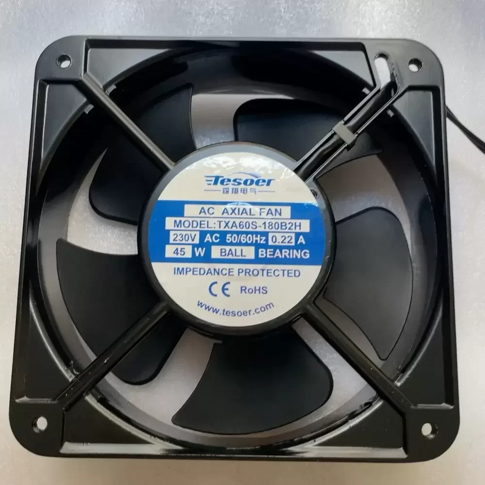TXA60S-180B2H Tesoer 230VAC 180x180x60mm Axial Fan