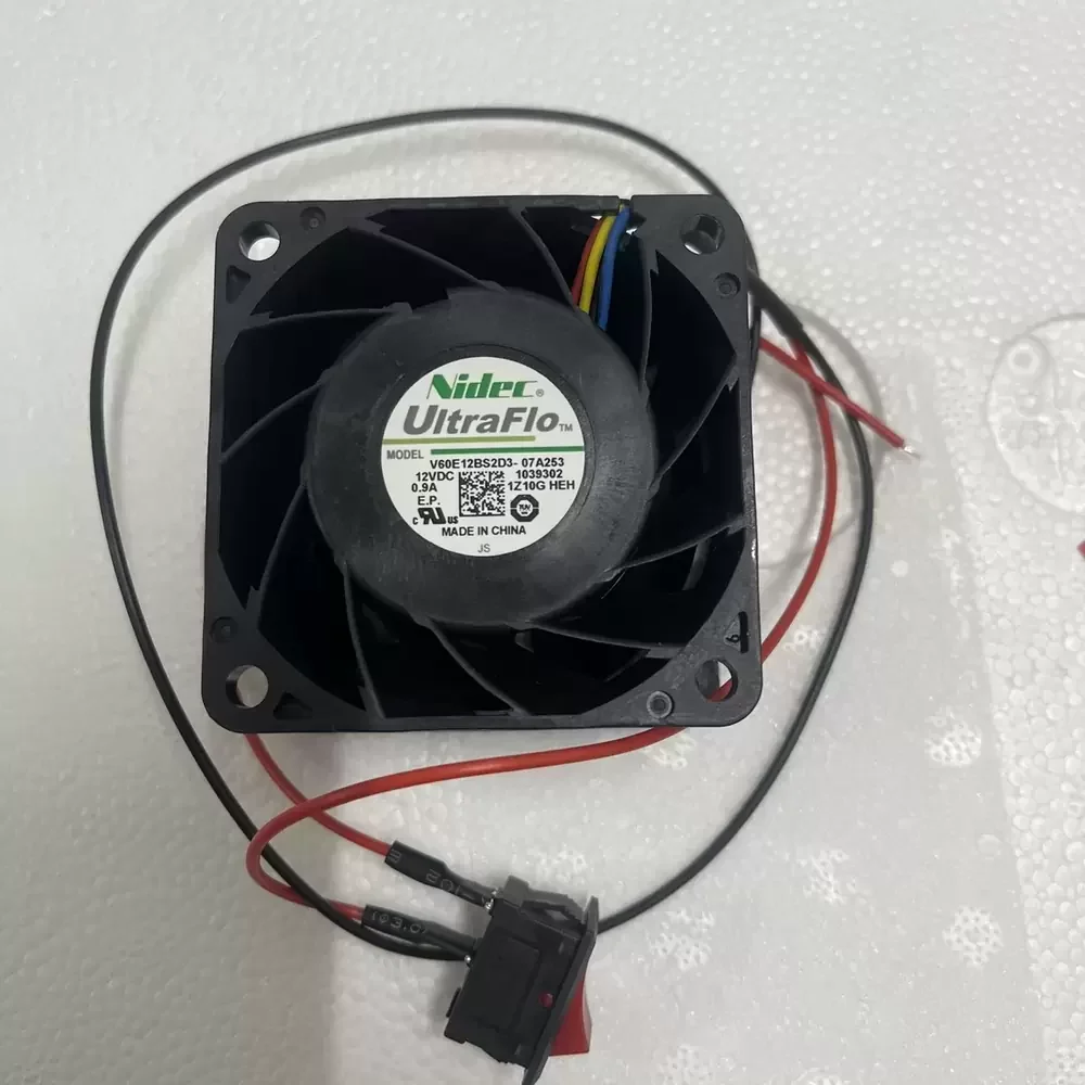 V60E12BS2D3-07A253 Nidec 12VDC 60x60x38mm Axial Fan