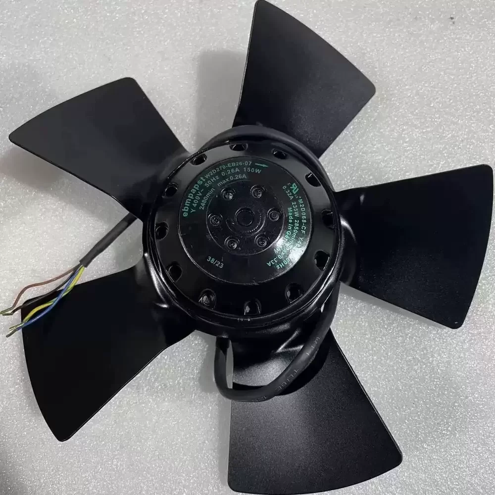 W2D270-EB26-07 ebmpapst 400V 270mm AC Axial Fan