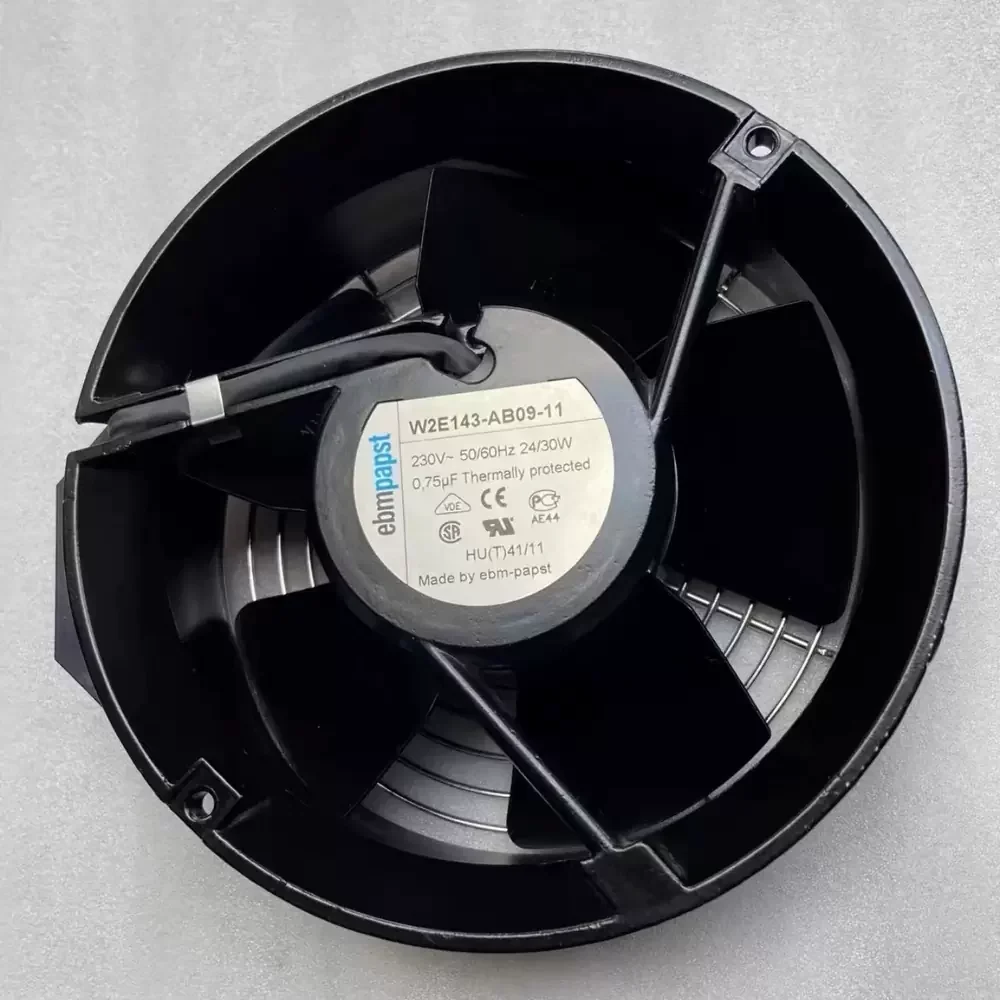W2E143-AB09-11 ebmpapst 230VAC 172x172x51mm Axial Fan