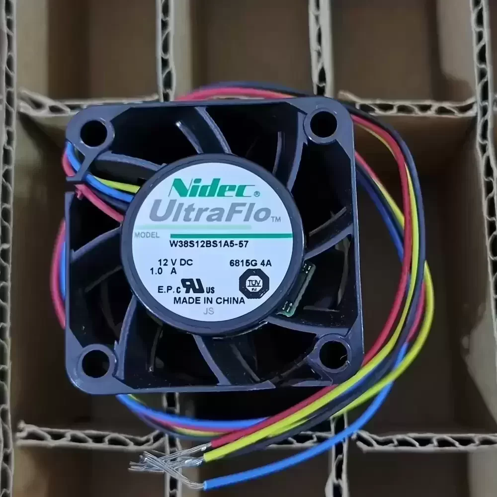 W38S12BS1A5-57 Nidec 12VDC 38x38x28mm Server Axial Fan
