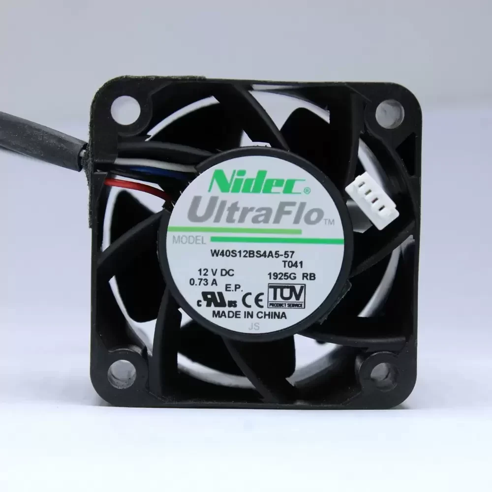 W40S12BS4A5-57 Nidec 12VDC 40x40x28mm 0.73A Axial Fan