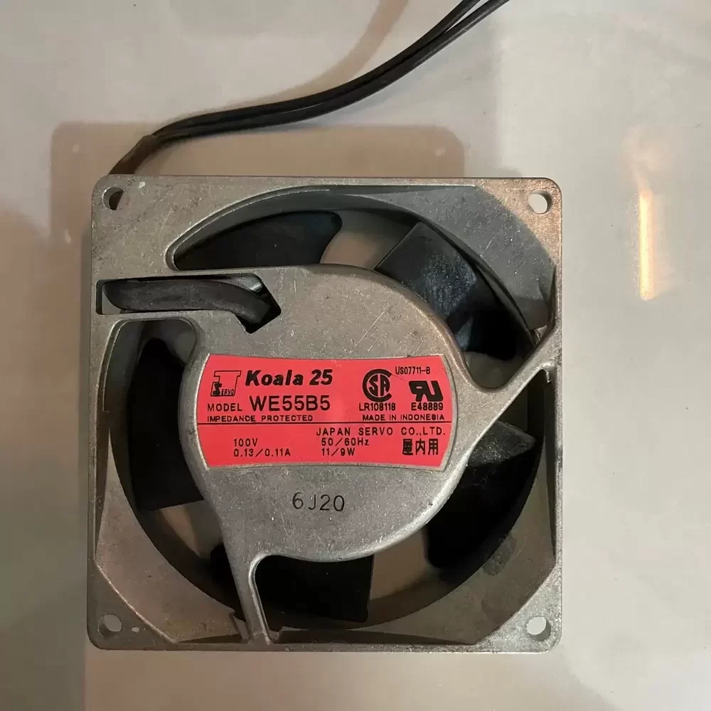 WE55B5 Nidec Servo 100VAC 92x92x25mm AC Axial Fan