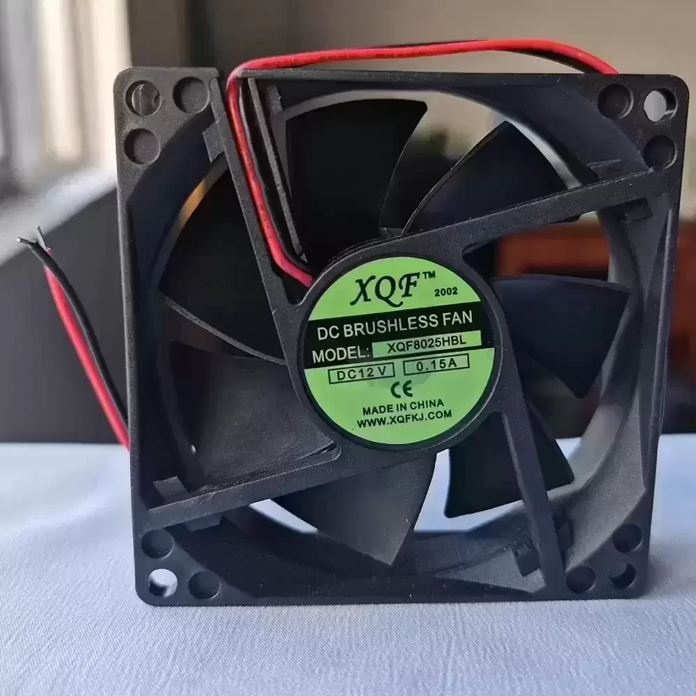 XQF8025HBL XQF 12VDC 80x80x25mm Brushless Axial Fan