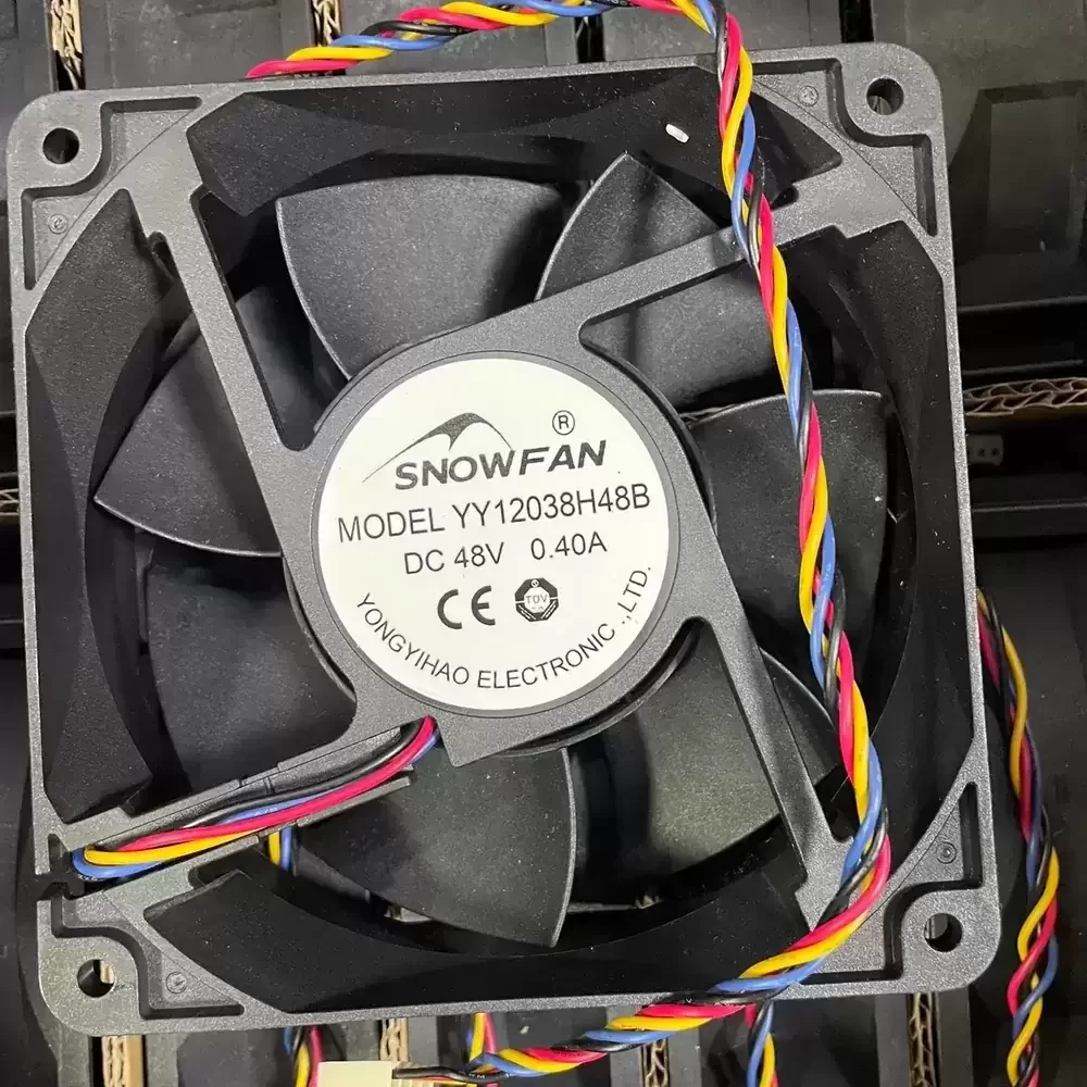 YY12038H48B SNOWFAN 48VDC 120x120x38mm 0.40A Axial Fan