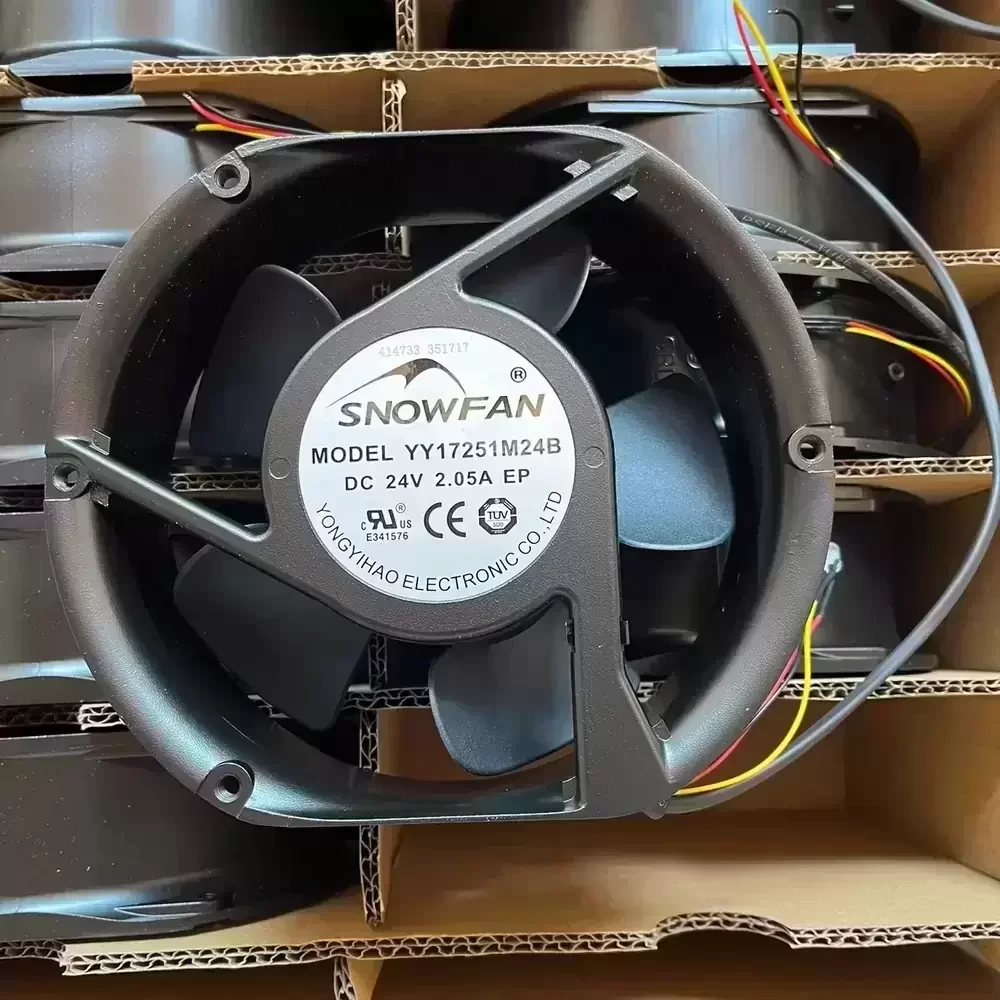YY17251M24B SNOWFAN 24VDC 2.05A 172x150x51mm Axial Fan