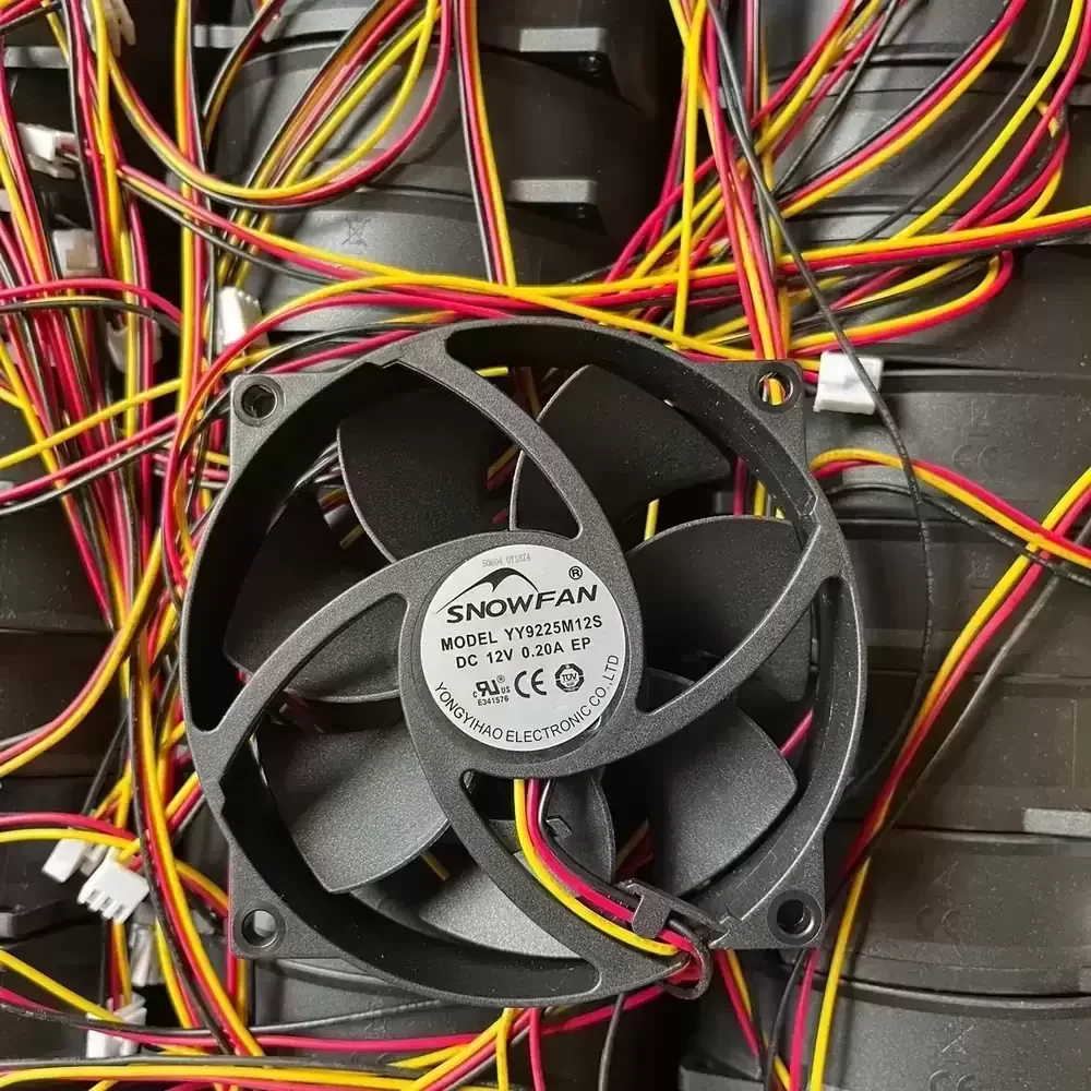 YY9225M12S SNOWFAN 12VDC 92x92x25mm Hydraulic Bearing Axial Fan
