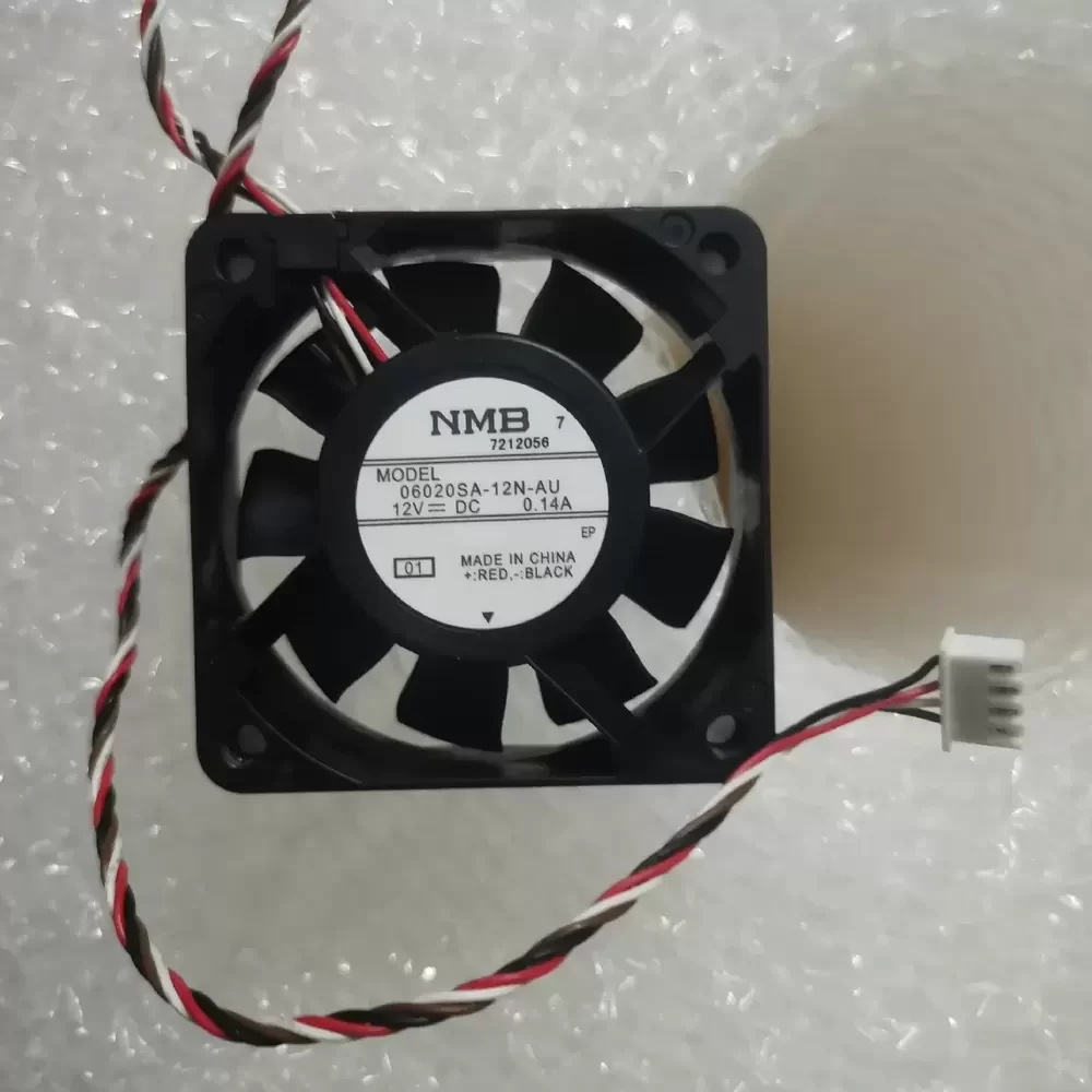06020SA-12N-AU-01 NMB 12VDC 0.14A 60x20mm Axial Fan