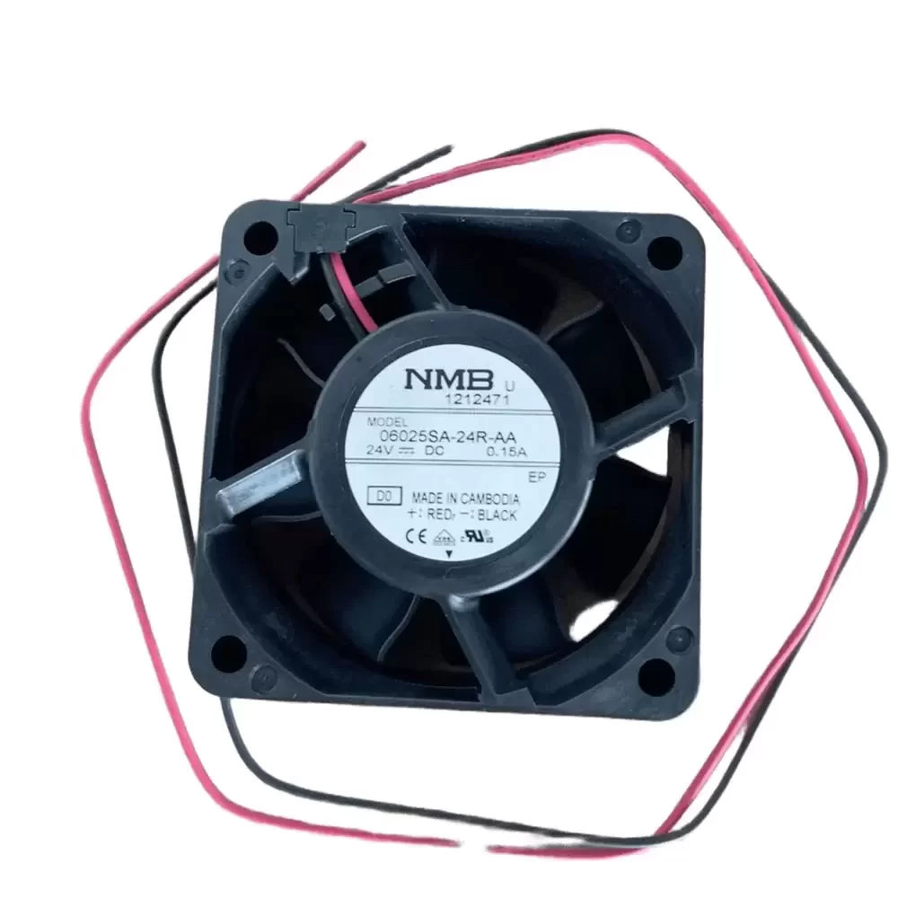 06025SA-24R-AA-D0 NMB 24VDC 0.15A 60x60x25mm Axial Fan