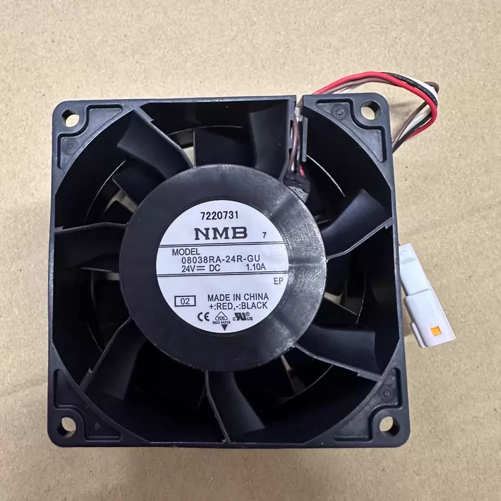 08038RA-24R-GU-02 NMB 24VDC 80x80x38mm Axial Fan