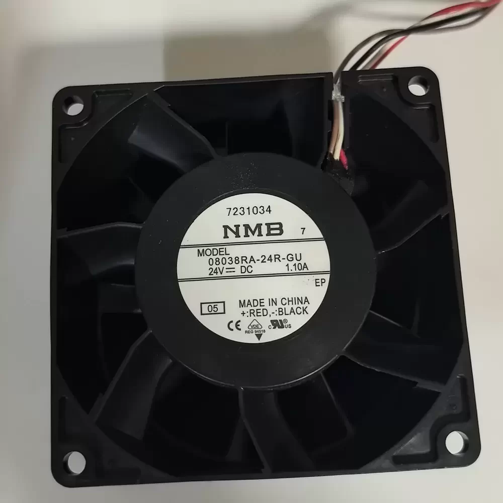 08038RA-24R-GU-05 NMB 24VDC 80x80x38mm Axial Fan