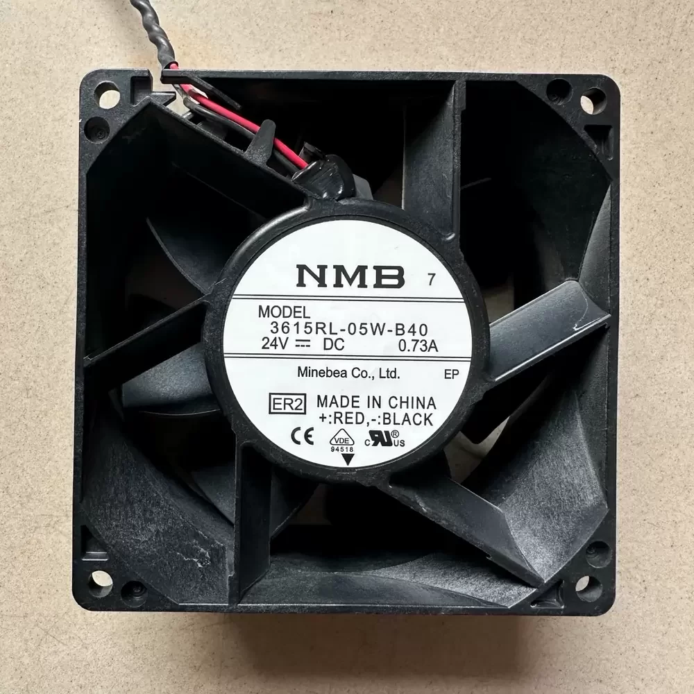 3615RL-0.5W-B40-ER2 NMB 24VDC 92x92x38mm Axial Fan